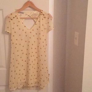 Polka dot mini dress